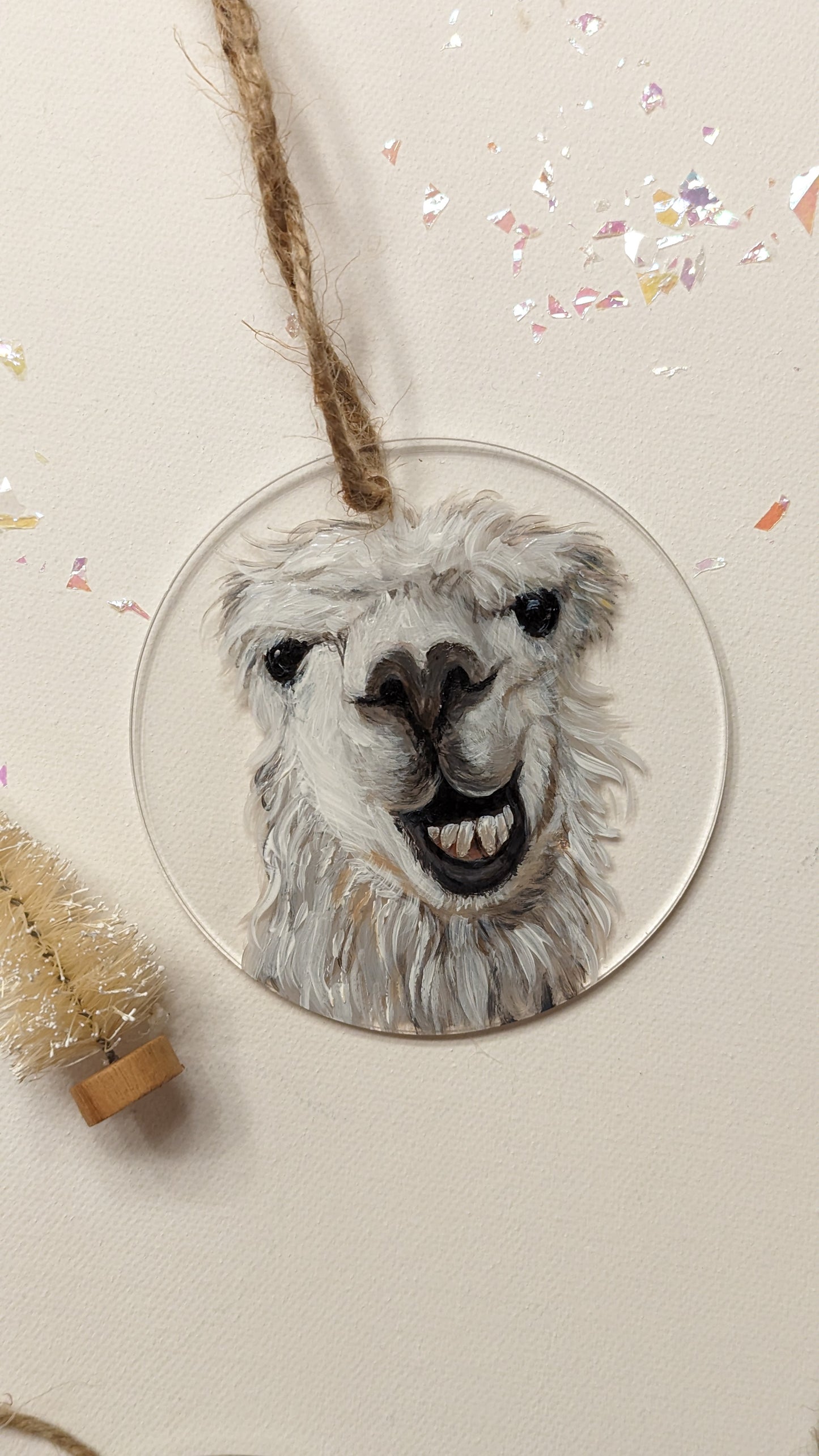 Painted Animal Ornaments
