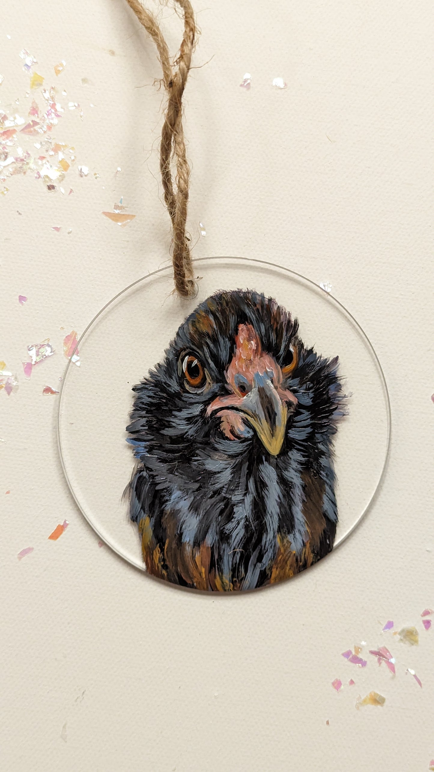 Painted Animal Ornaments