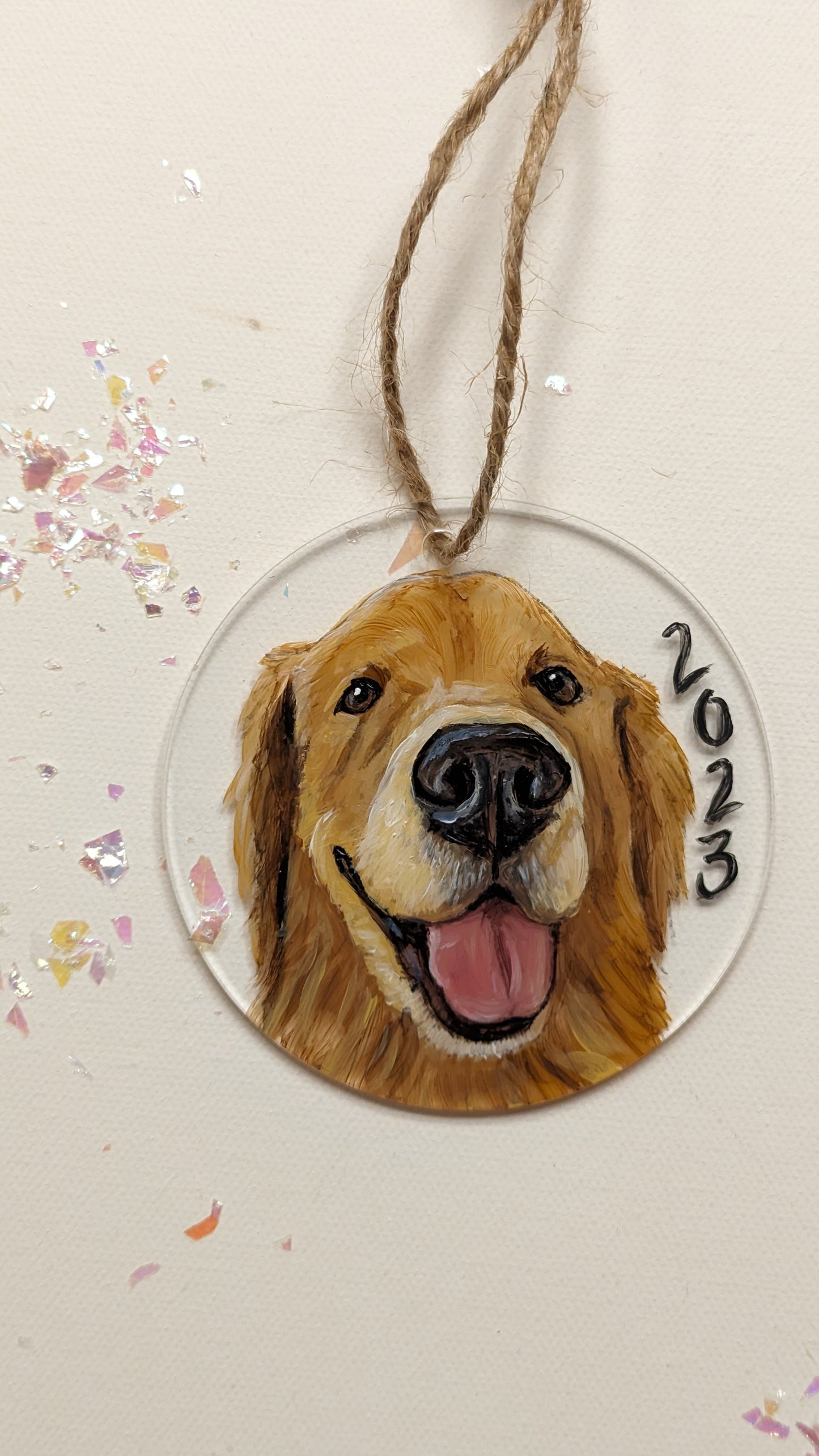 Painted Animal Ornaments