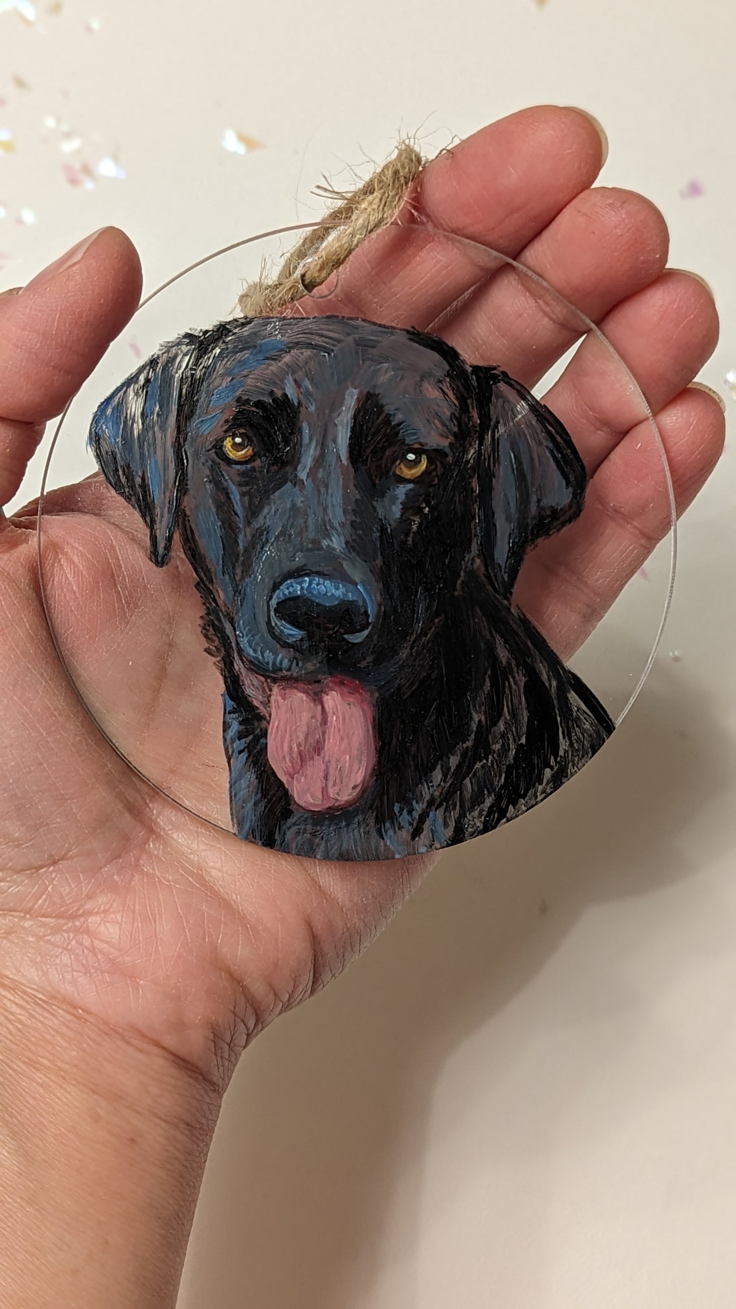Painted Animal Ornaments