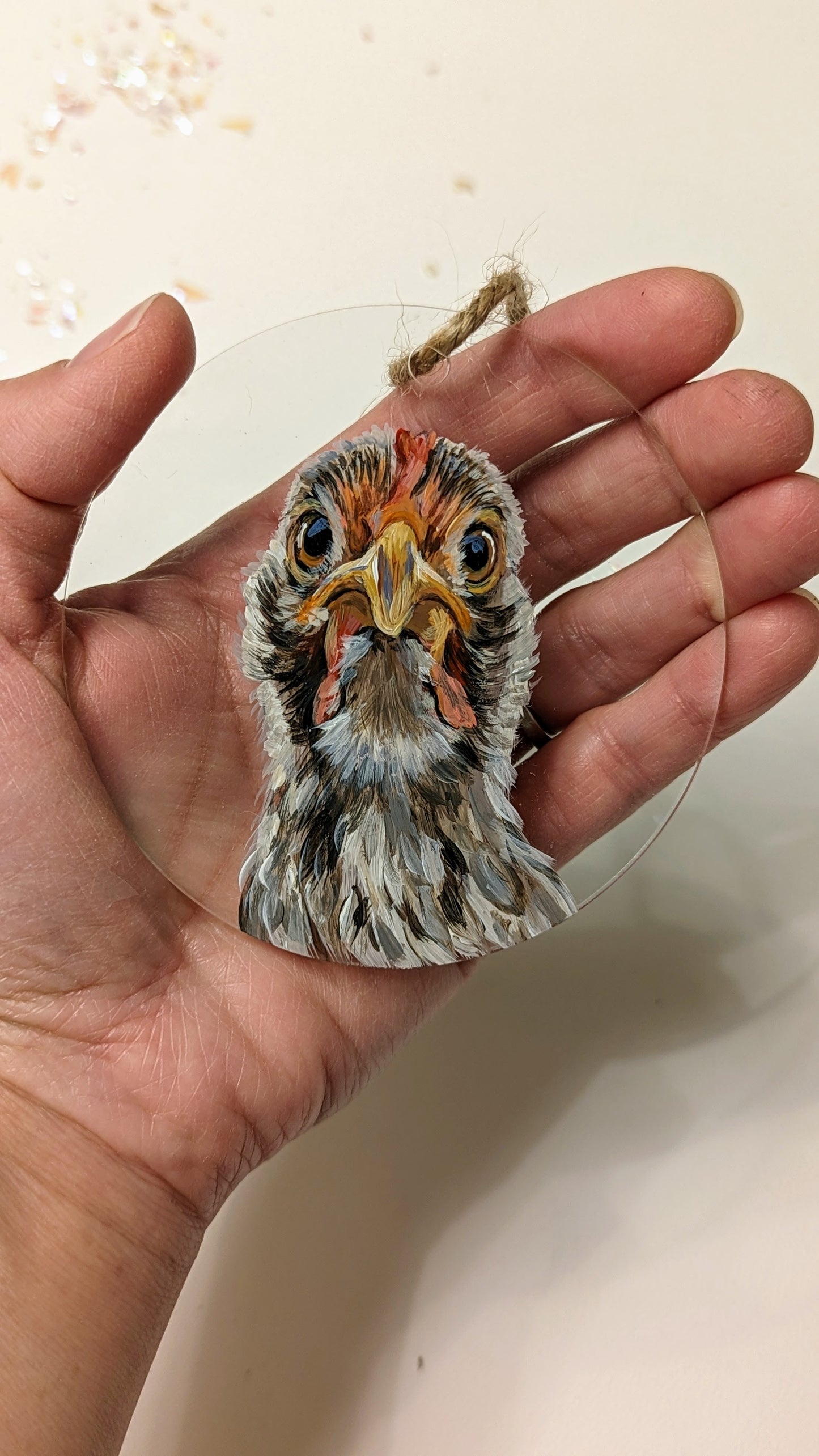 Painted Animal Ornaments