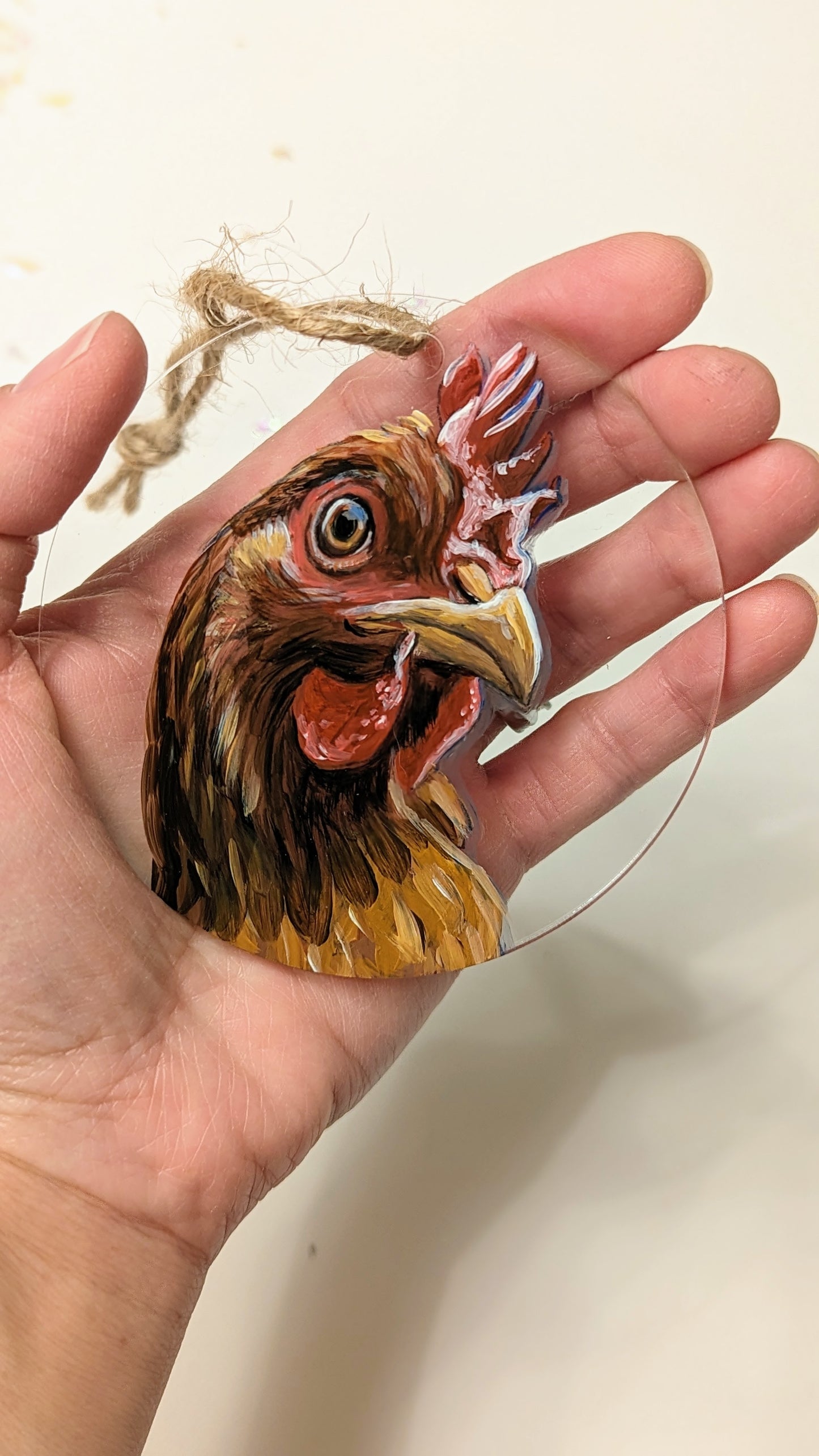 Painted Animal Ornaments