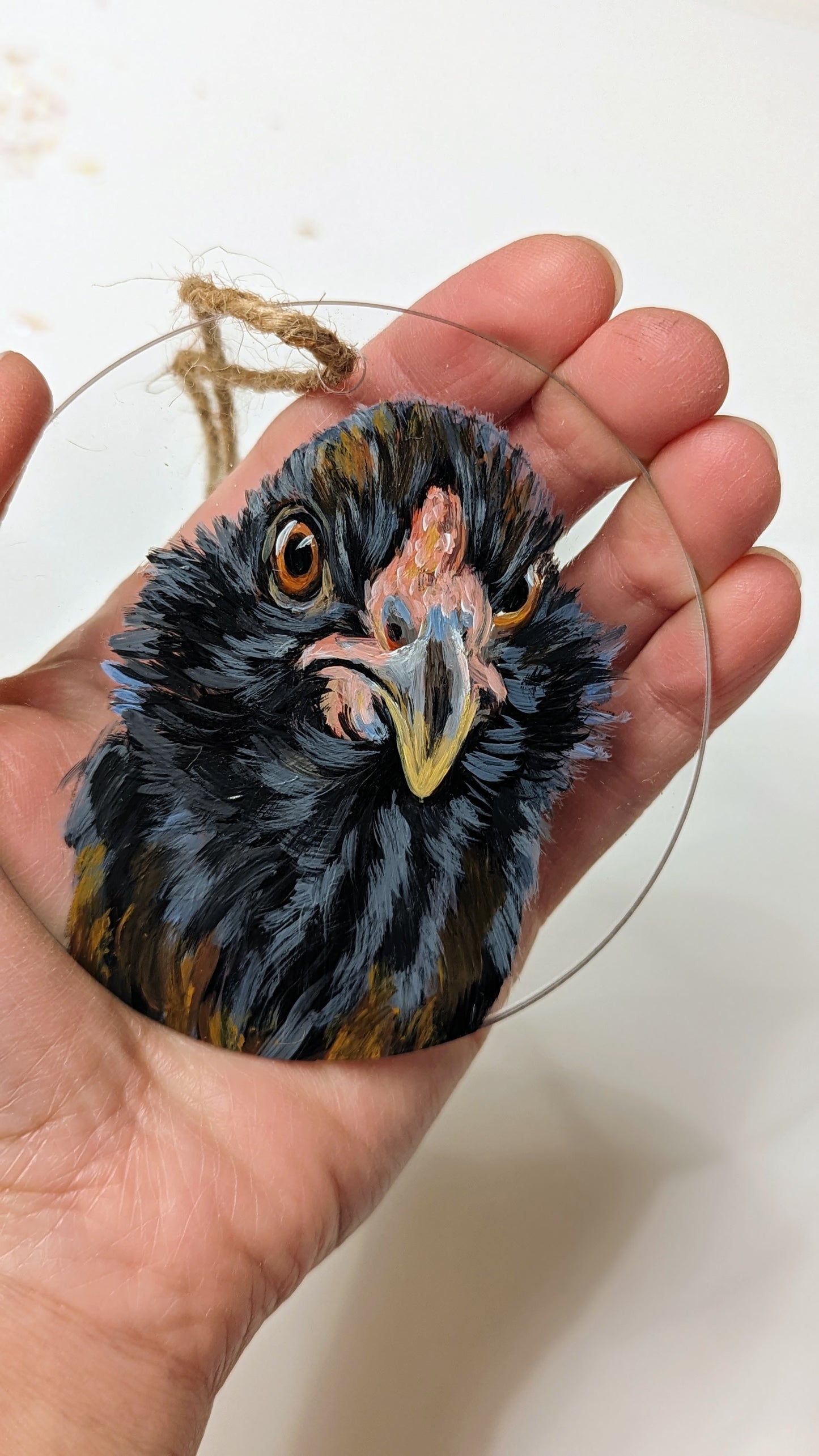 Painted Animal Ornaments