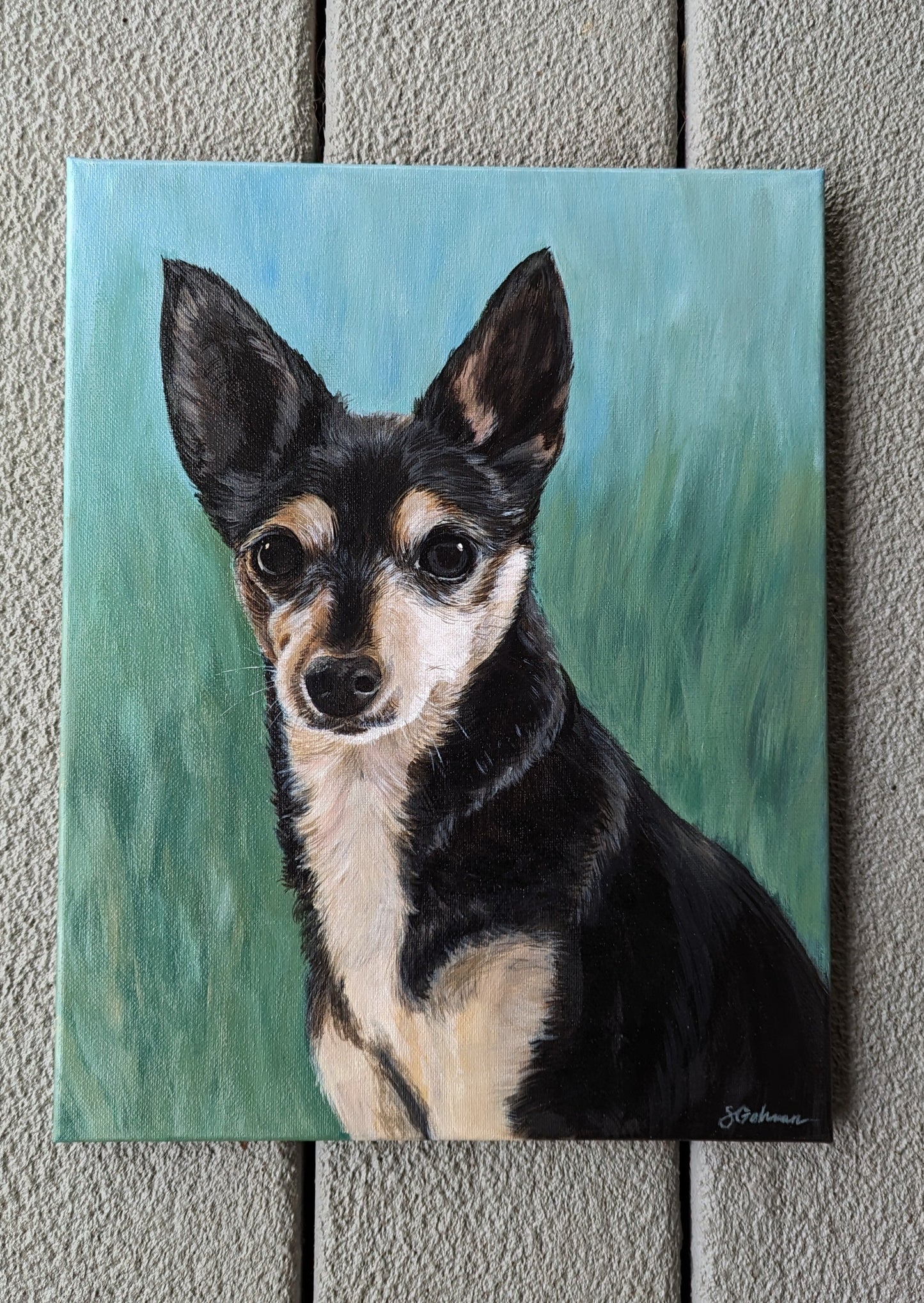 Custom Pet Portraits on Canvas