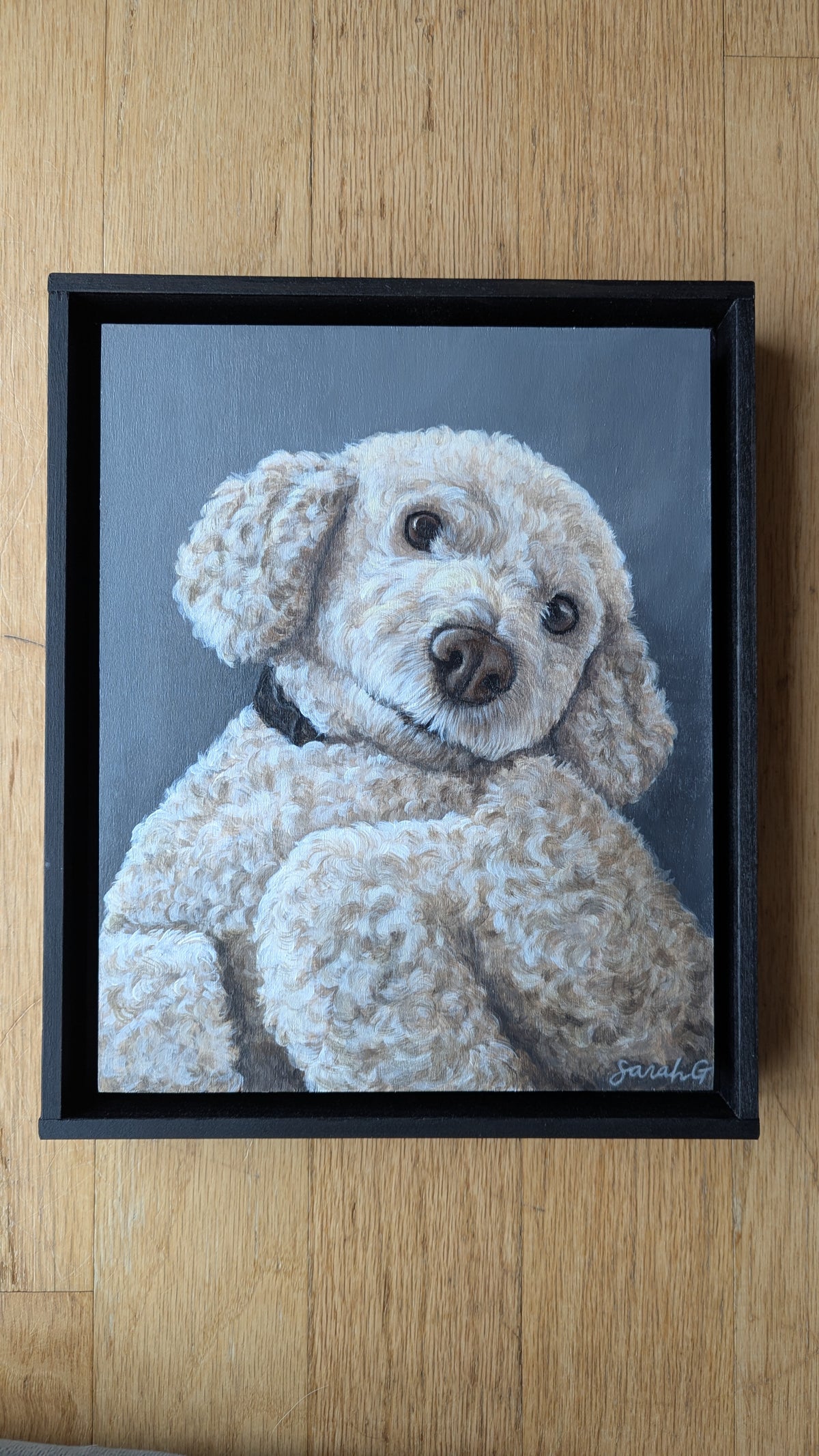 Custom Pet Portraits on Wood