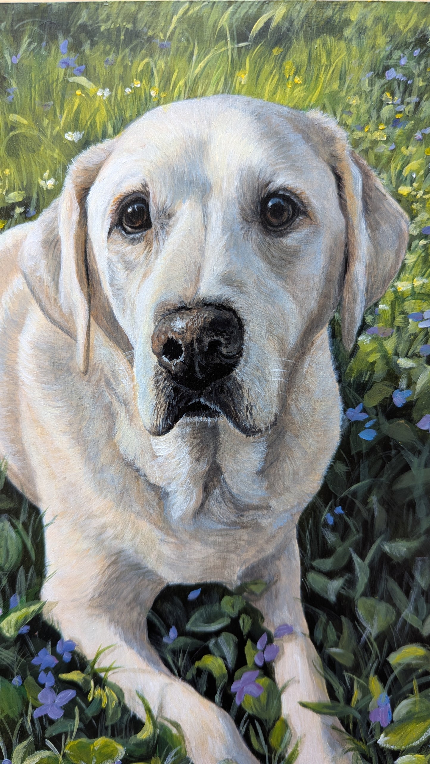 Custom Pet Portraits on Wood