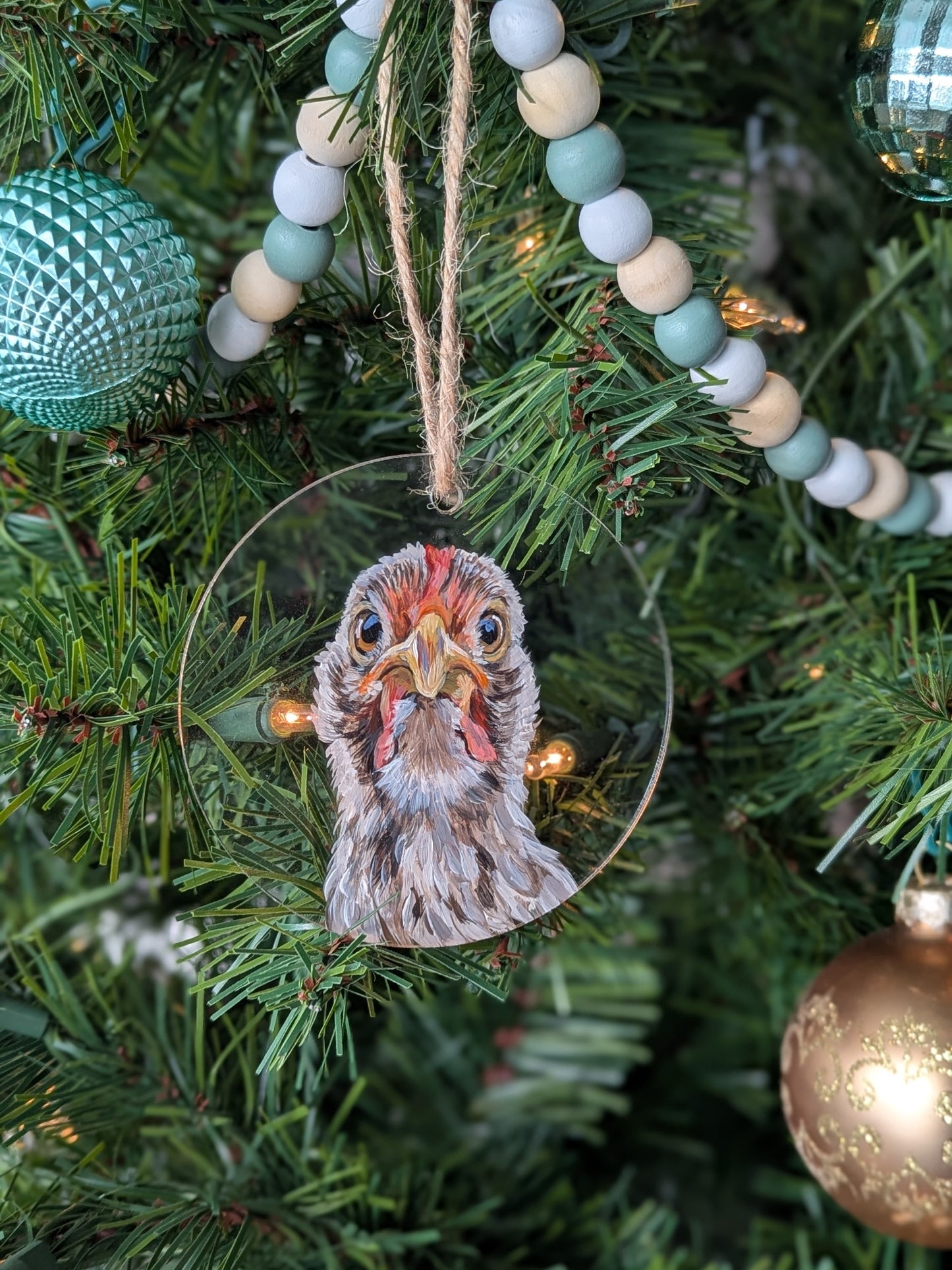 Chicken Ornament