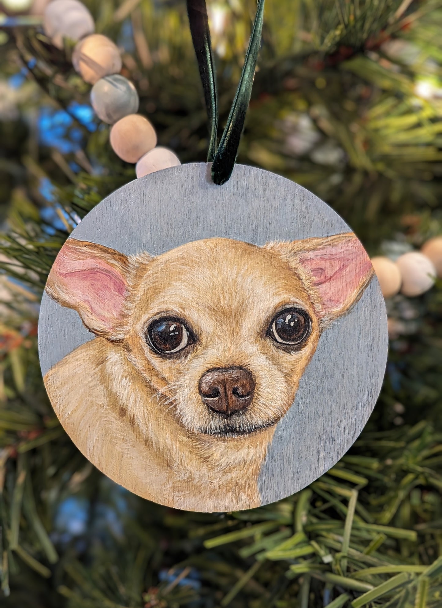 MINI Pet Portrait | Ornament size