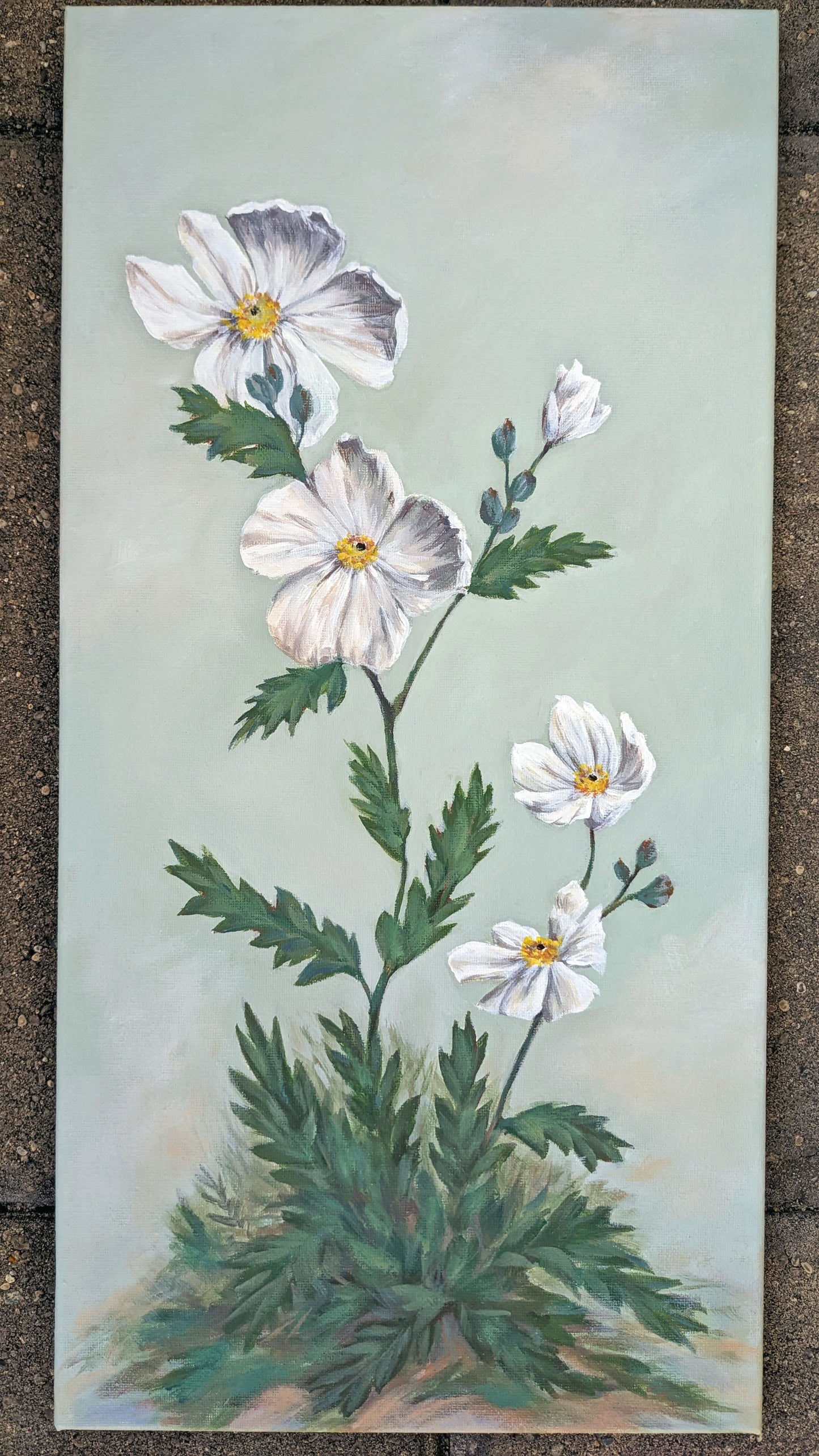 Springs forth | 10 x 20 Original Art on Canvas