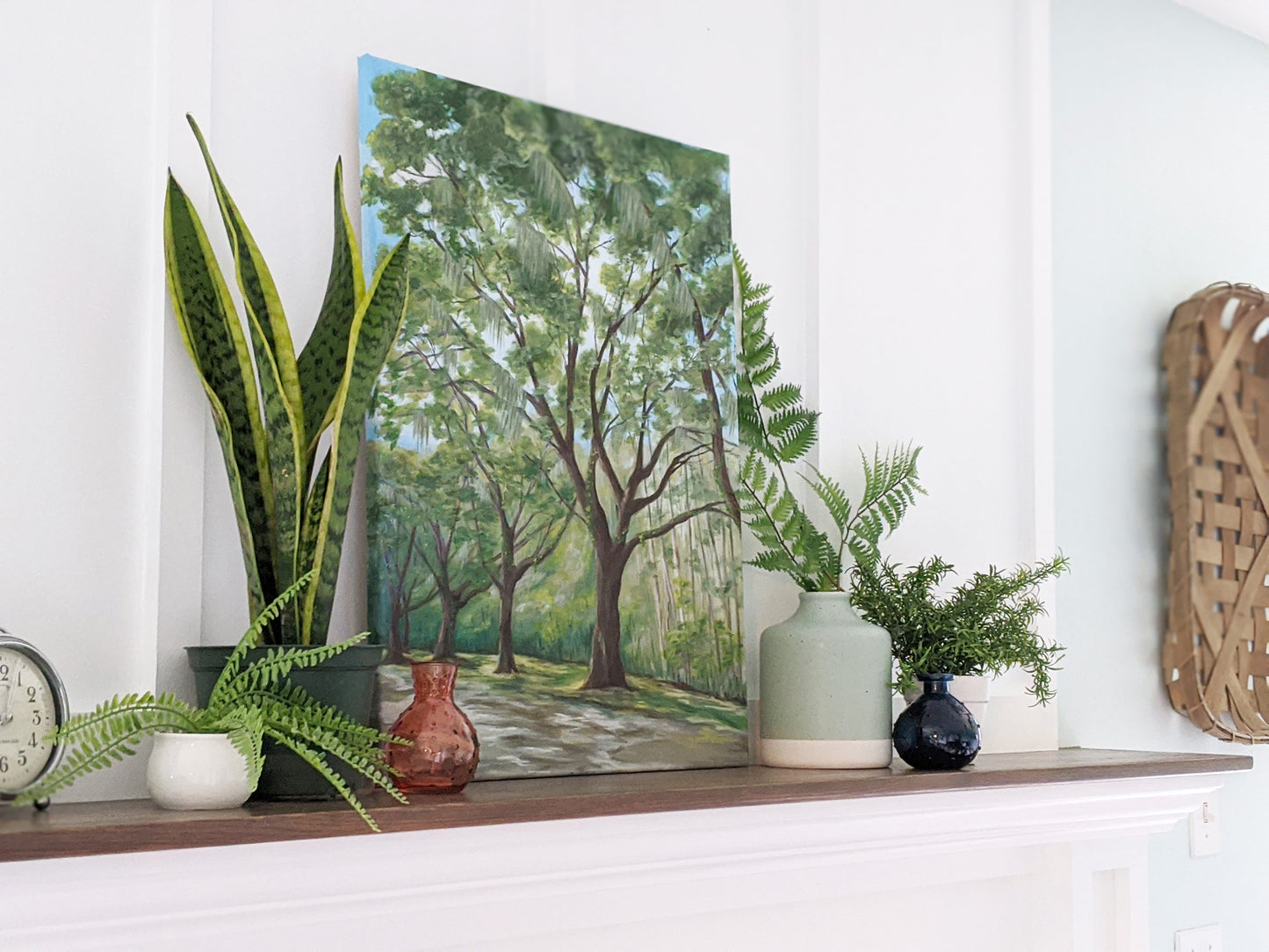 Driving through Savannah Painting | 18 X 24