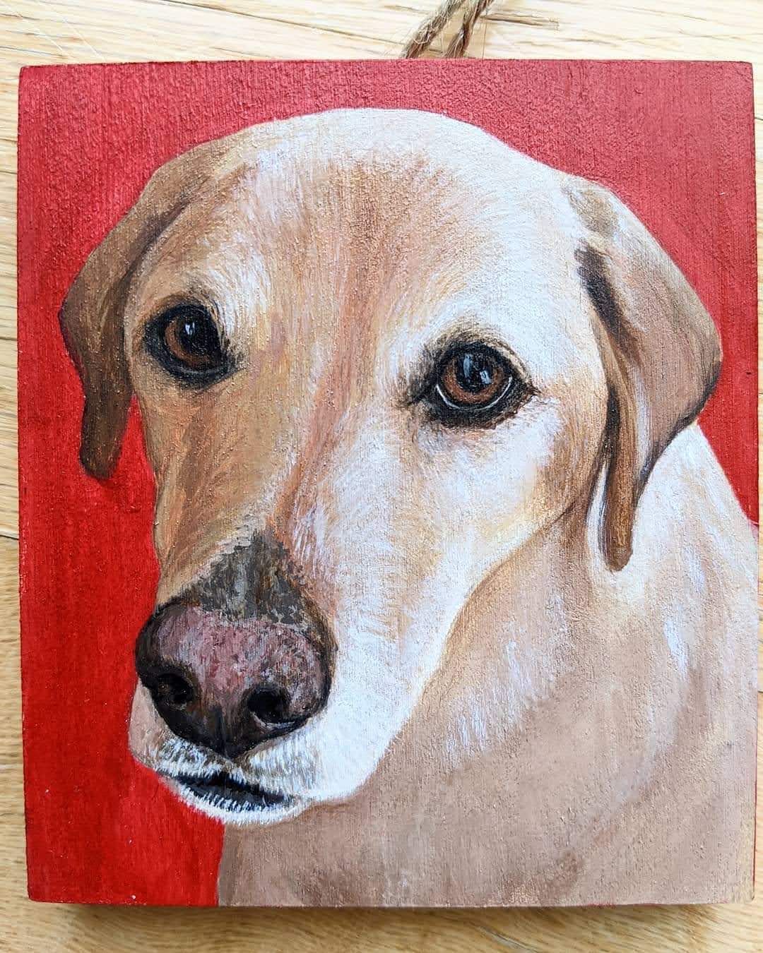 MINI Pet Portrait | Ornament size