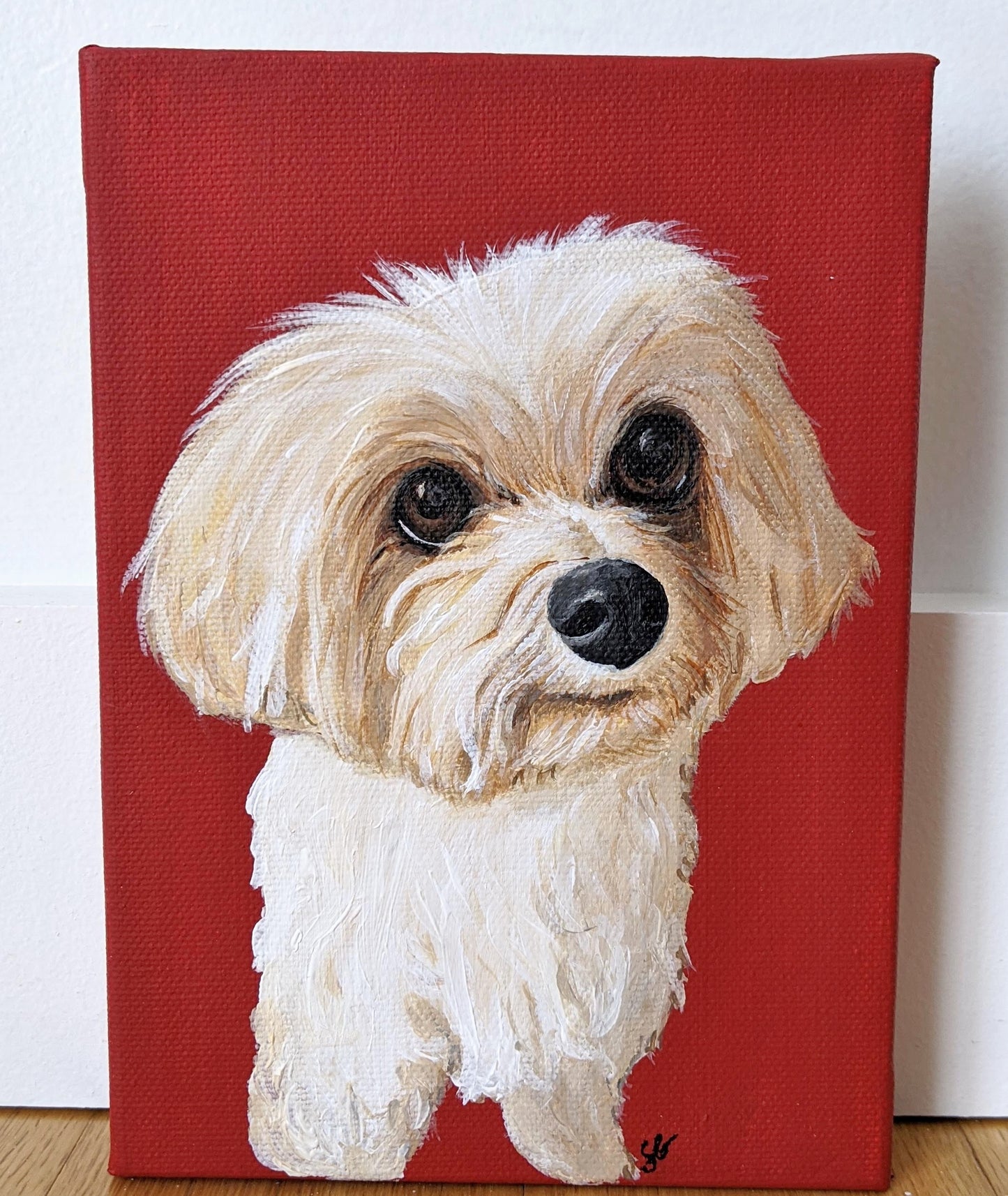 Custom Pet Portraits on Canvas
