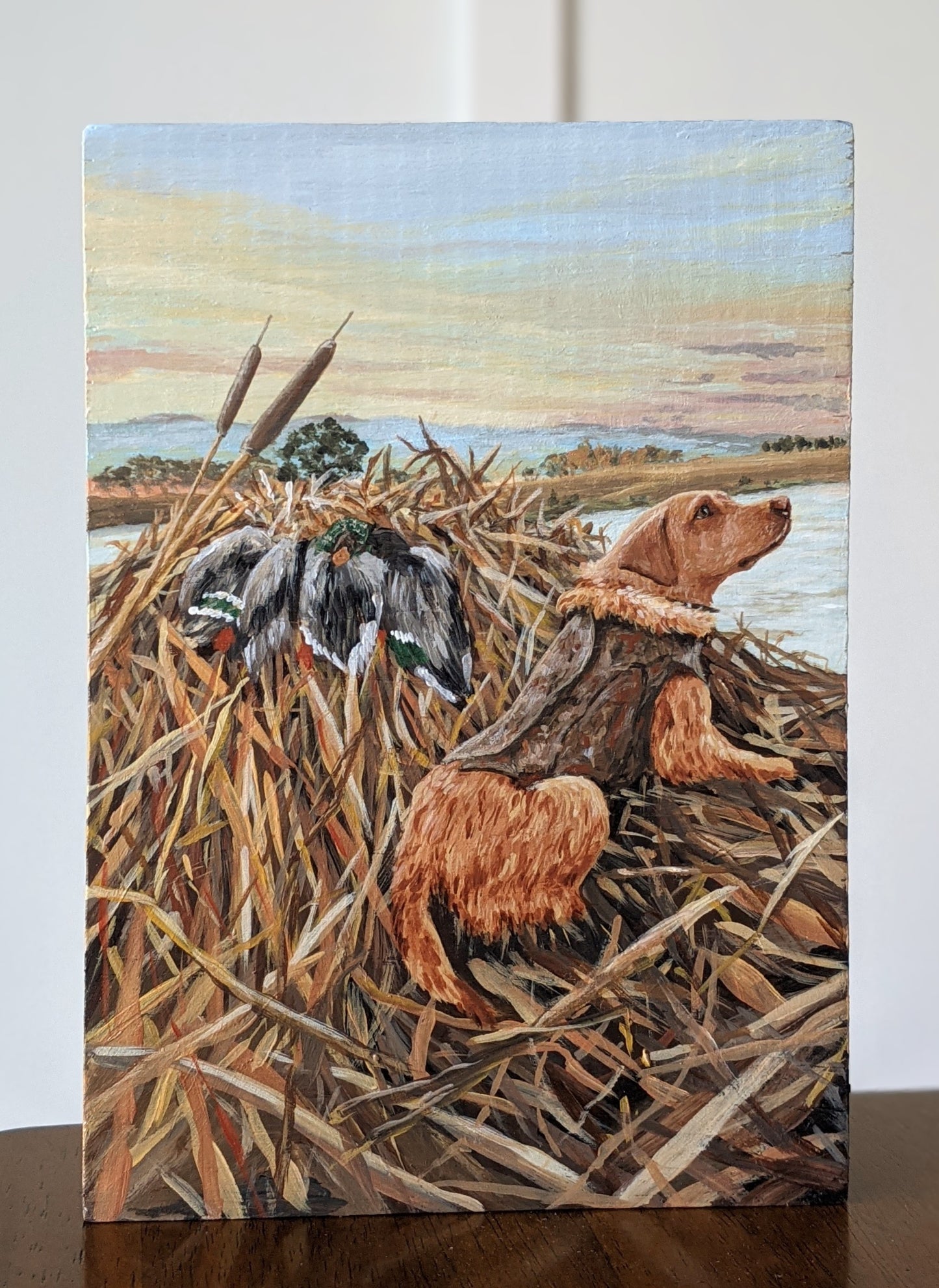 Custom Pet Portraits on Wood