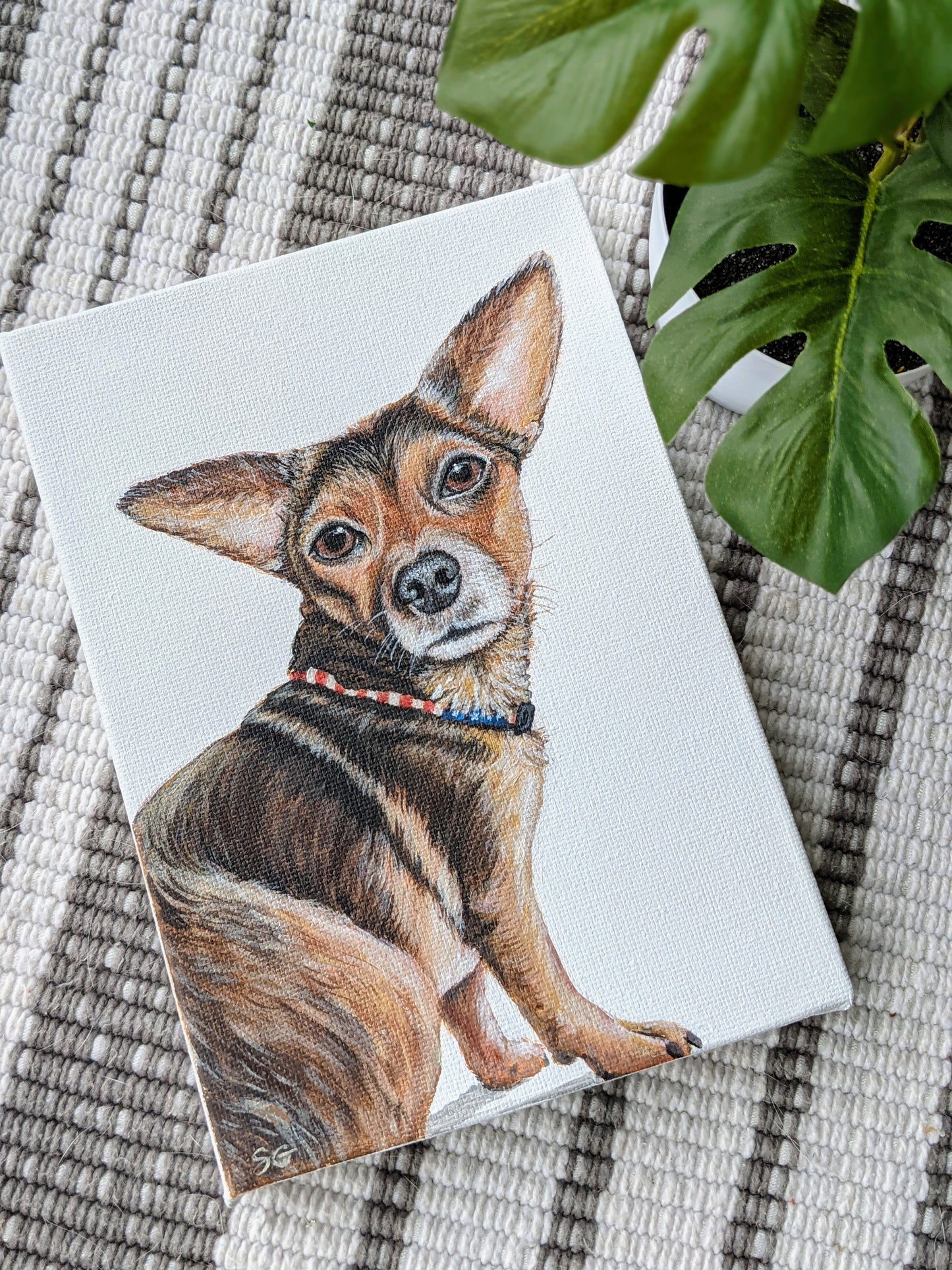 Custom Pet Portraits on Canvas