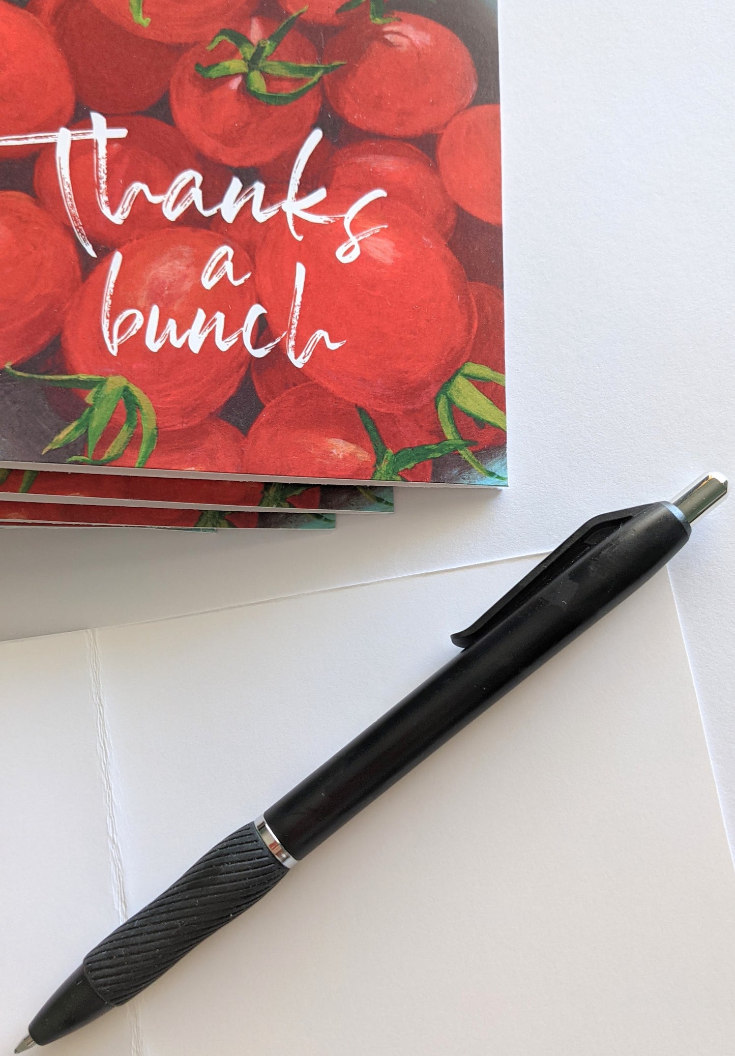 Thank You cards - Blank, 'Thanks a bunch' cards