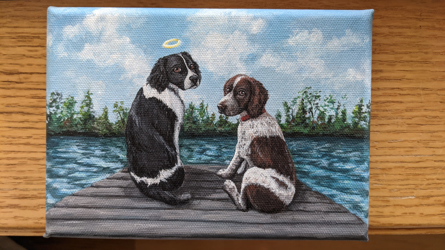 Custom Pet Portraits on Canvas