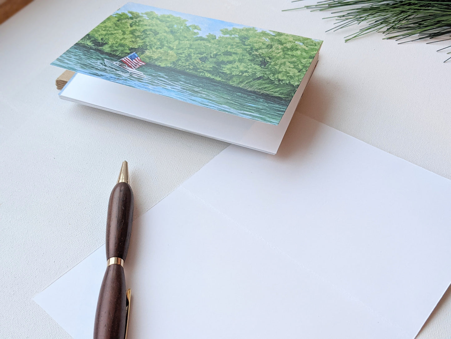 Lake Life & Liberty Greeting cards, blank