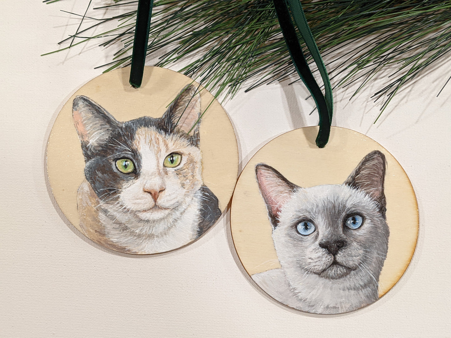 MINI Pet Portrait | Ornament size