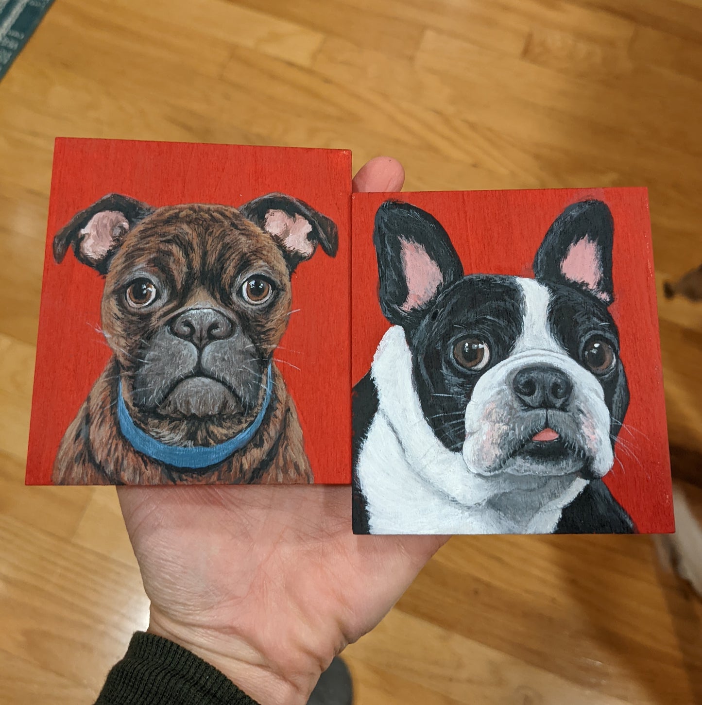 MINI Pet Portrait | Ornament size