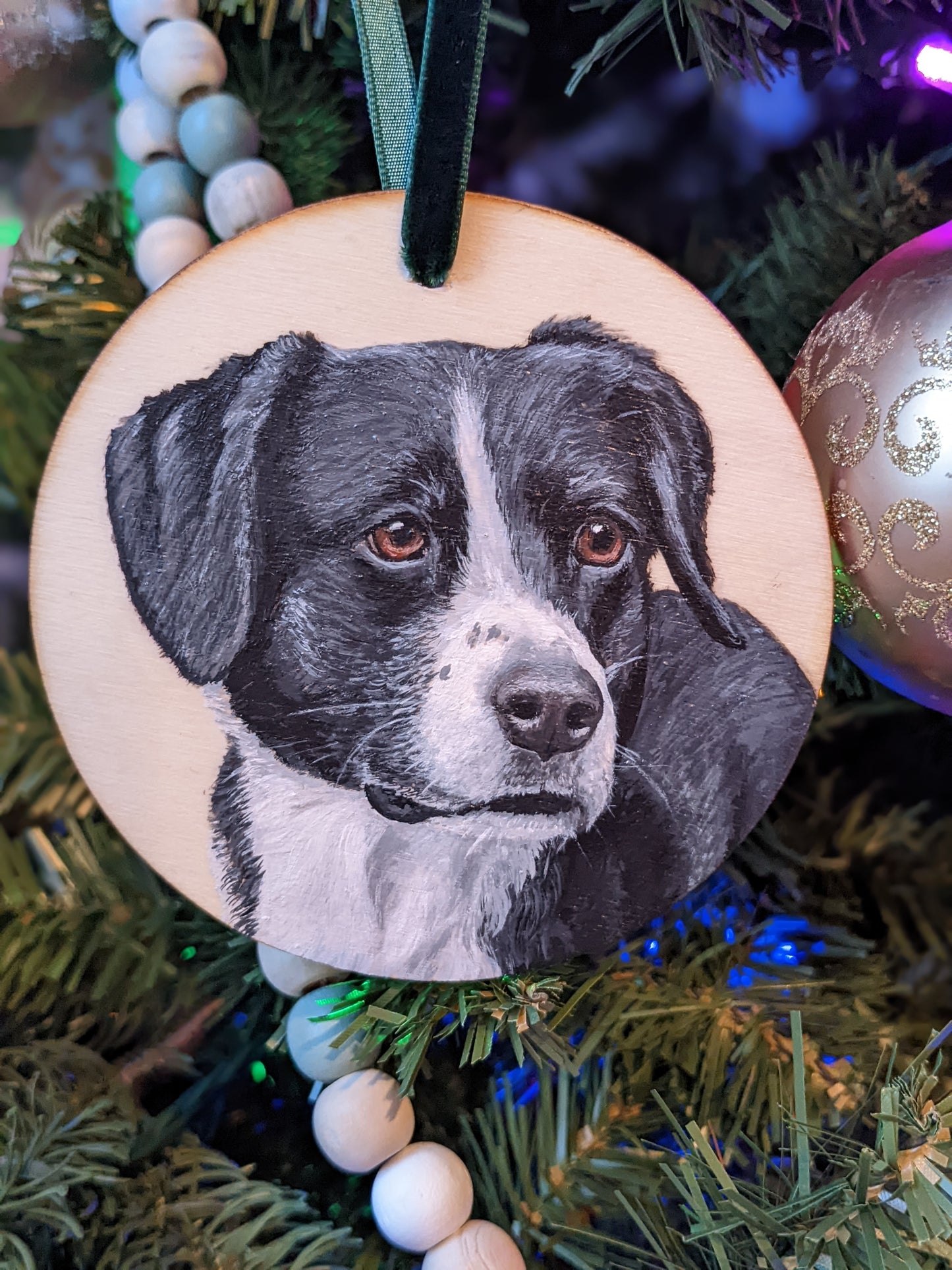 MINI Pet Portrait | Ornament size