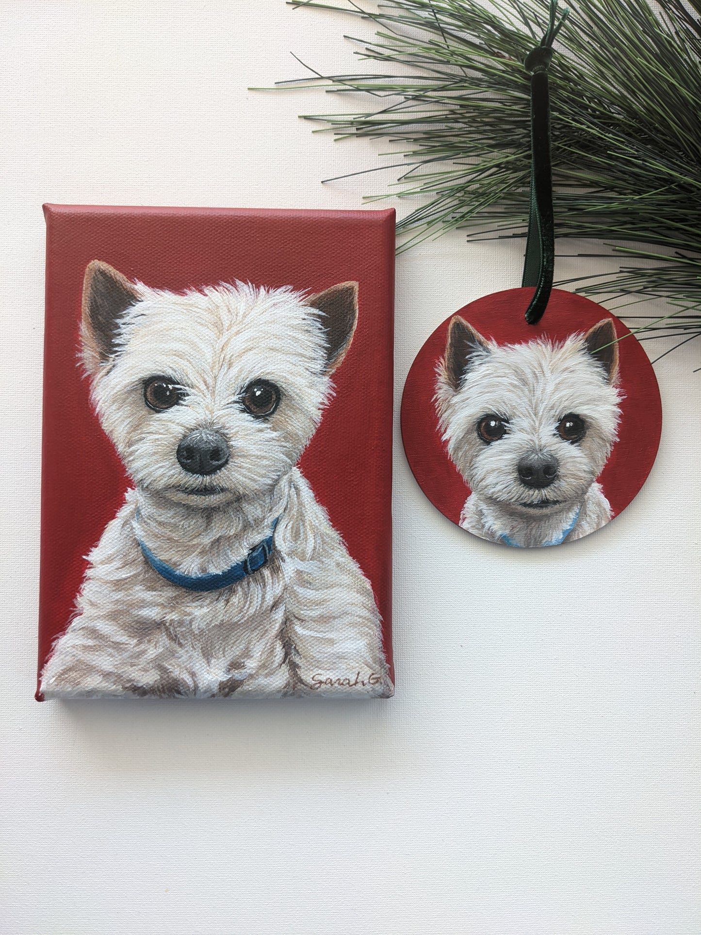 Custom Pet Portraits on Canvas