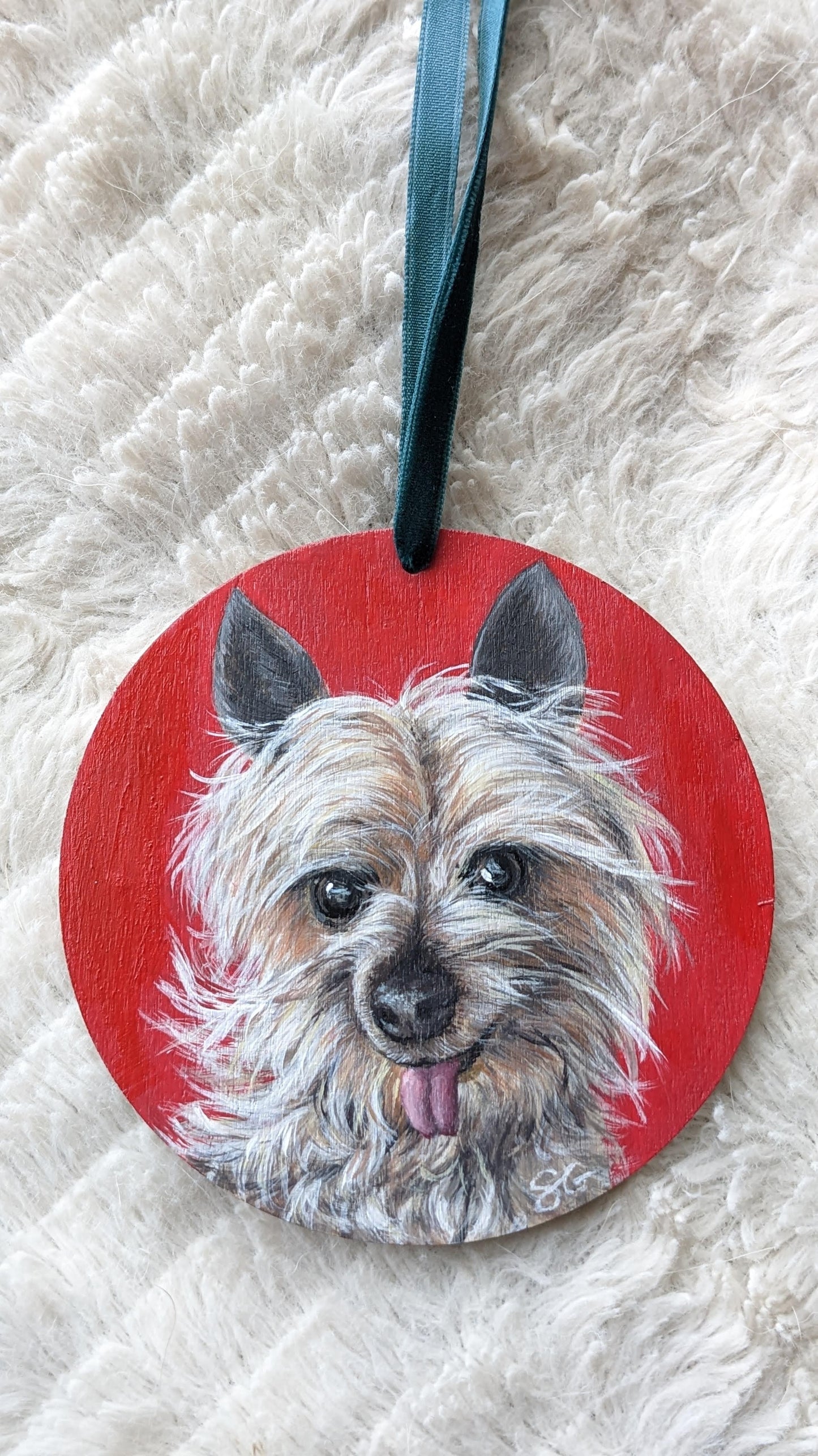 MINI Pet Portrait | Ornament size