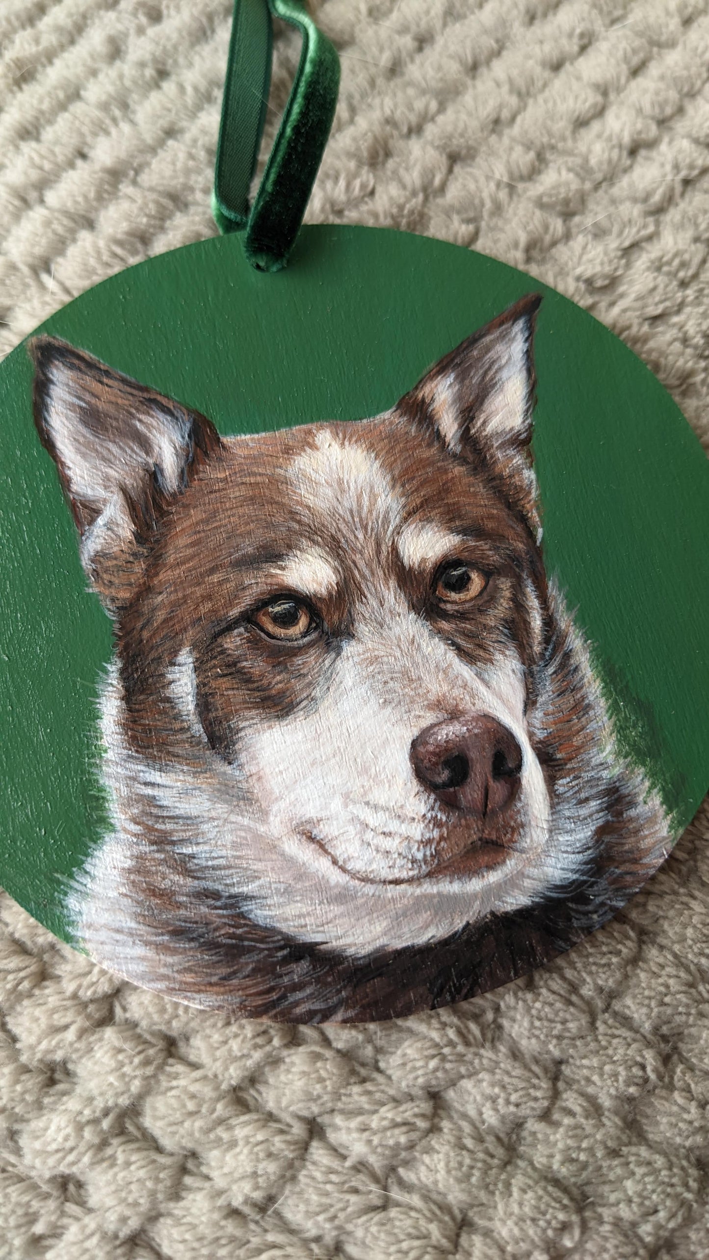 MINI Pet Portrait | Ornament size