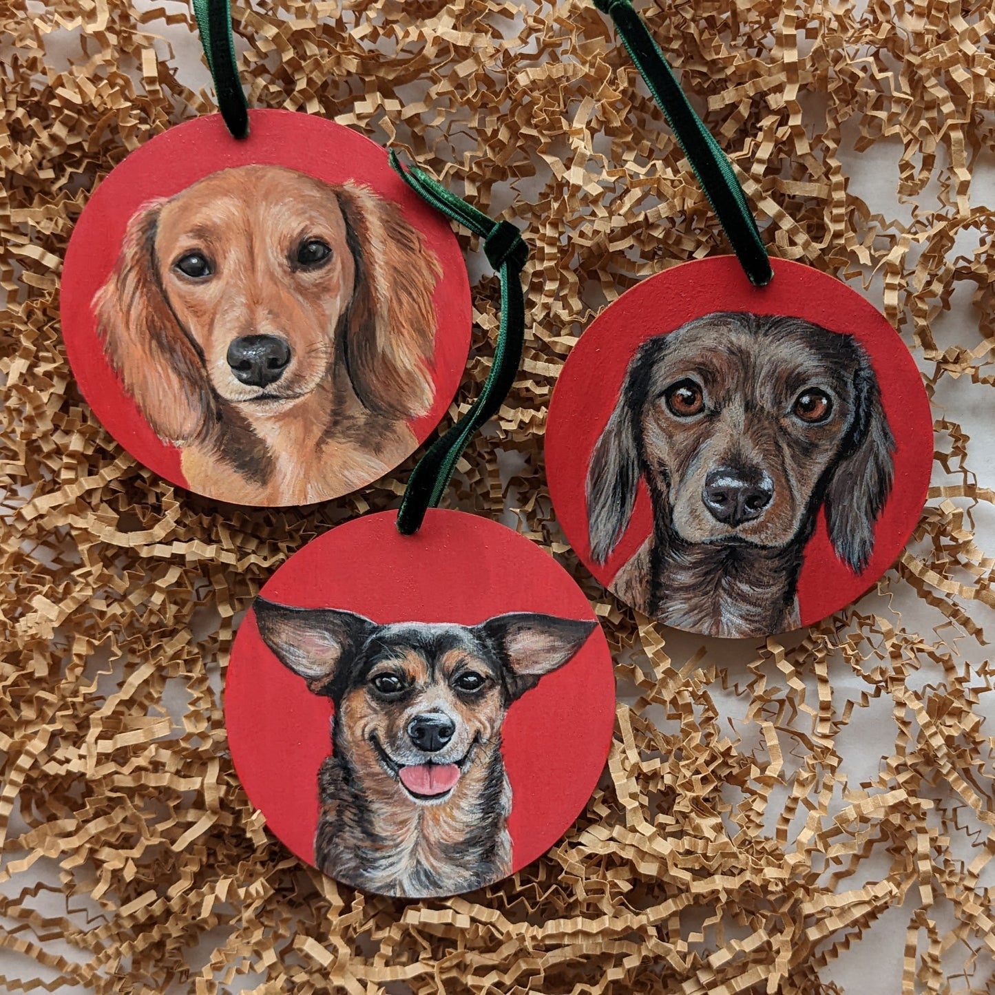MINI Pet Portrait | Ornament size