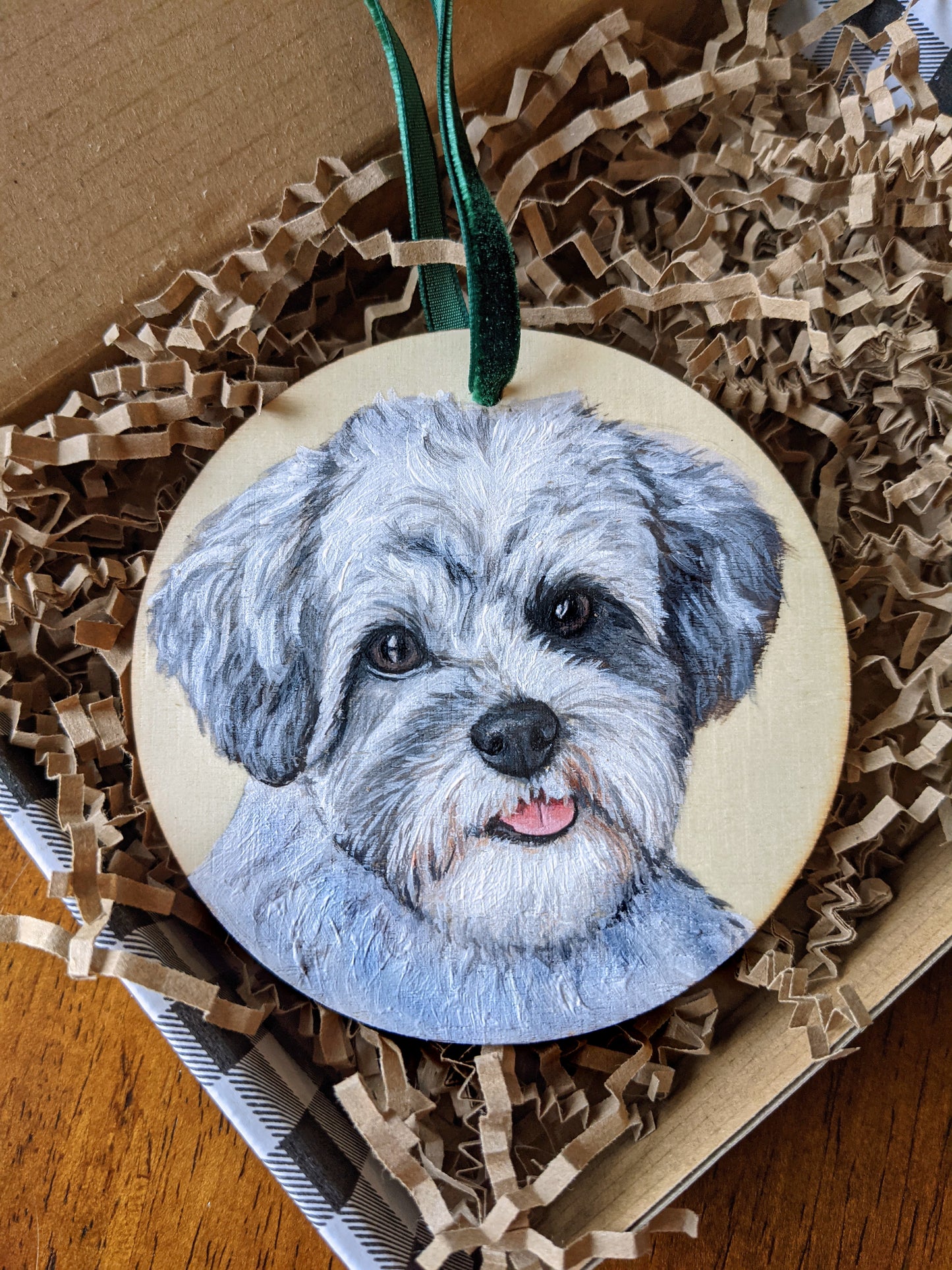 MINI Pet Portrait | Ornament size