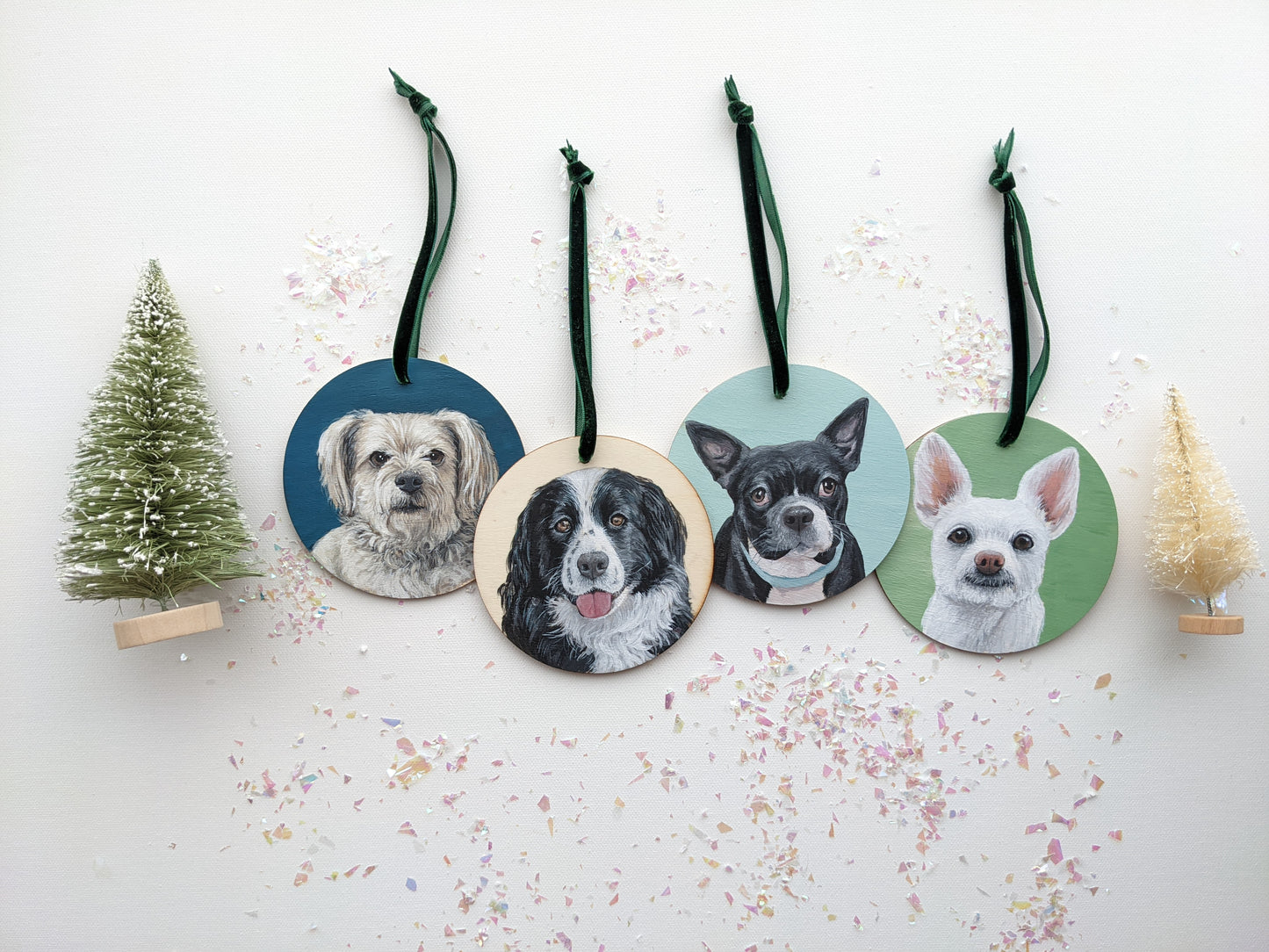 MINI Pet Portrait | Ornament size
