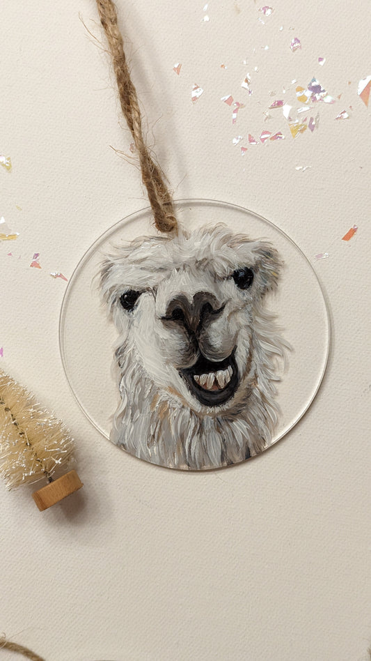 Llama #1 Ornament