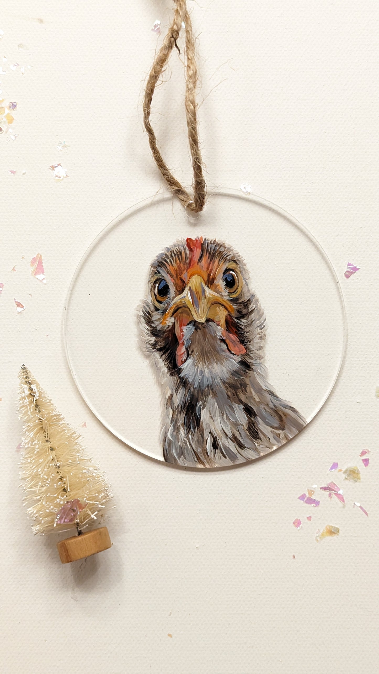 Painted Animal Ornaments