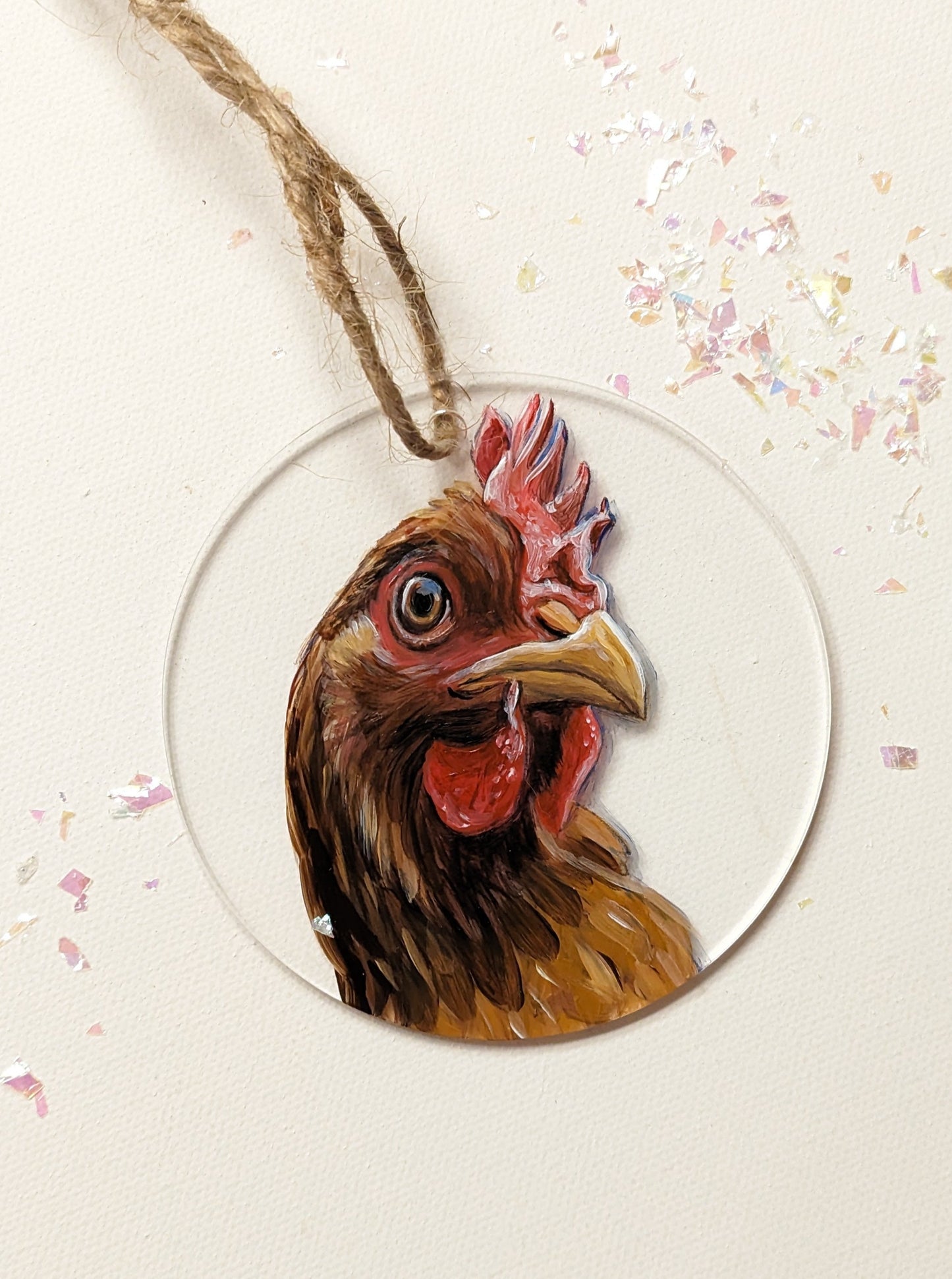 Painted Animal Ornaments