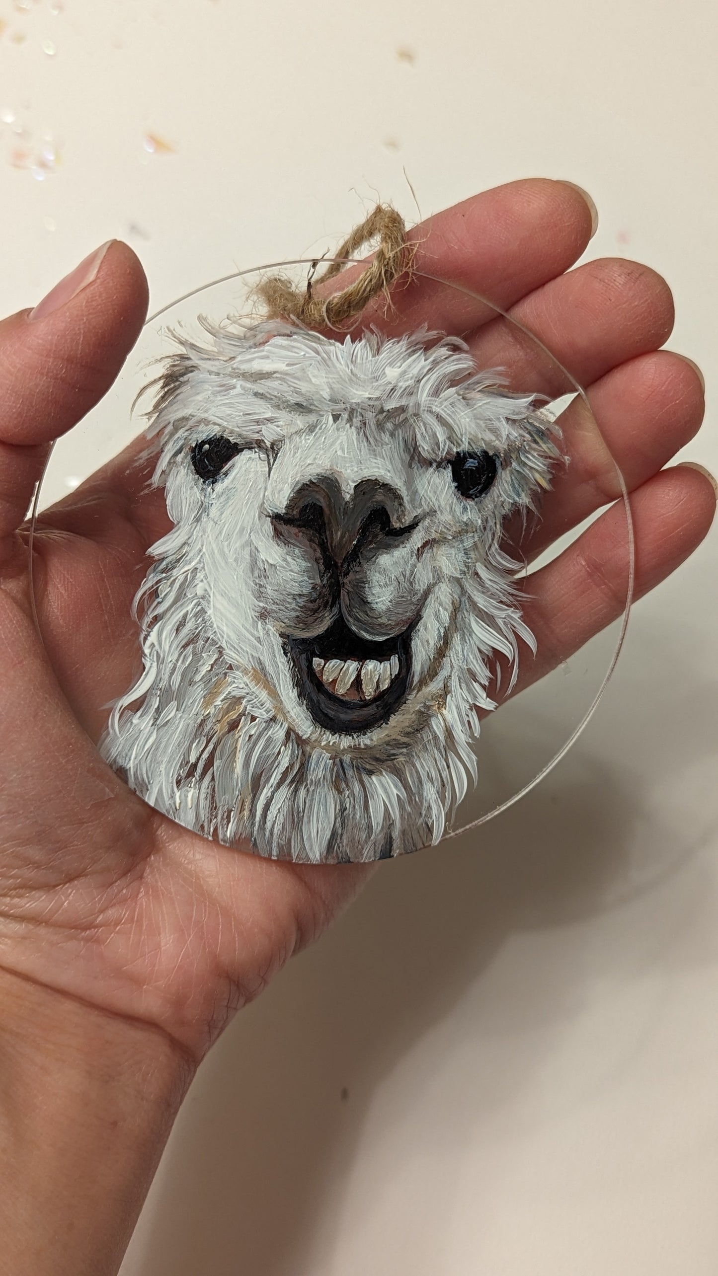 Painted Animal Ornaments