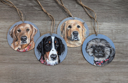 MINI Pet Portrait | Ornament size