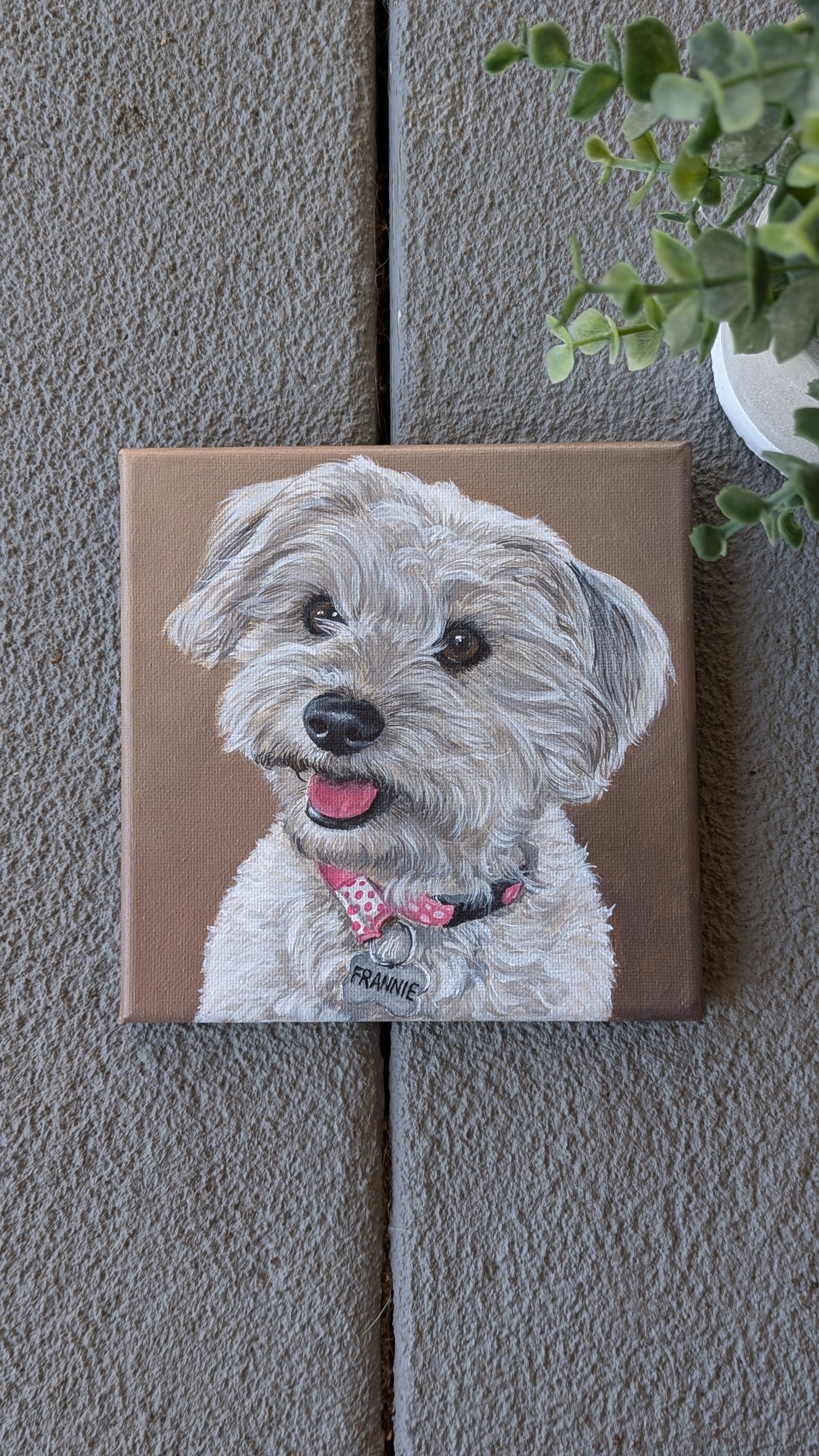 Custom Pet Portraits on Canvas