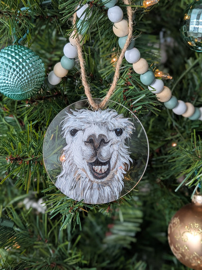 Llama #1 Ornament