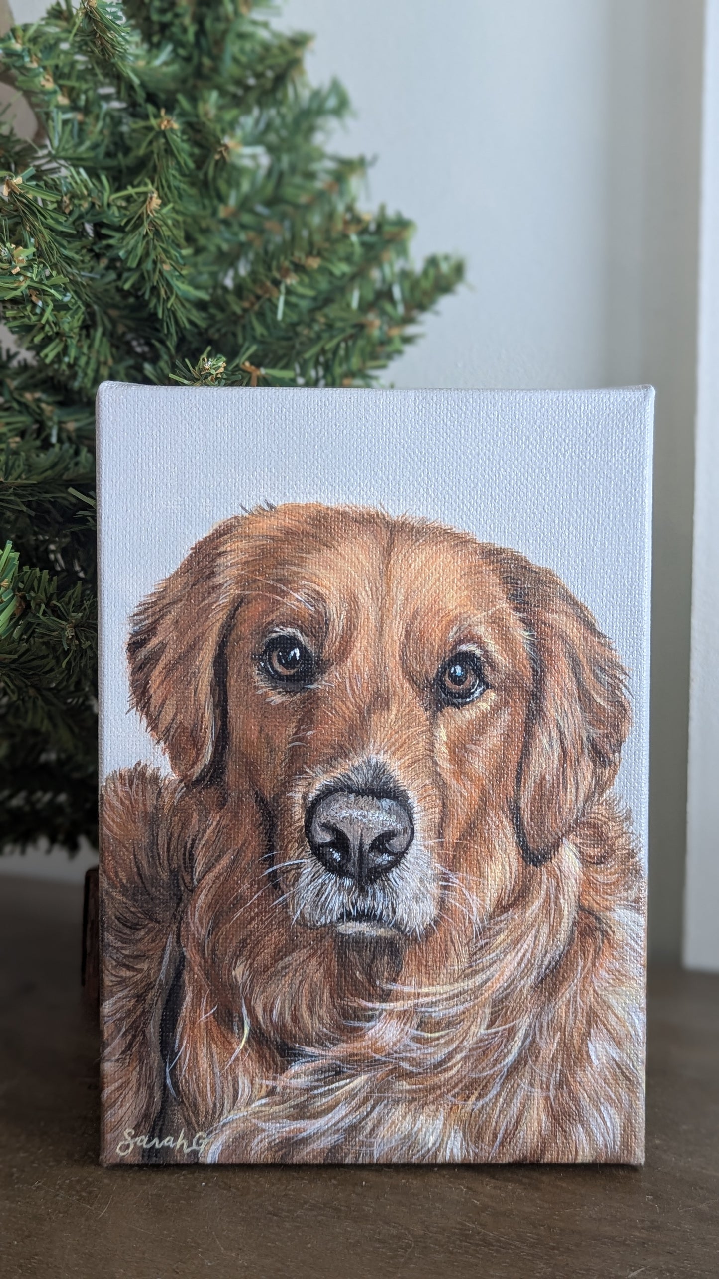 Custom Pet Portraits on Canvas