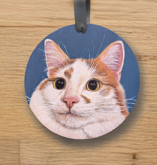 MINI Pet Portrait | Ornament size