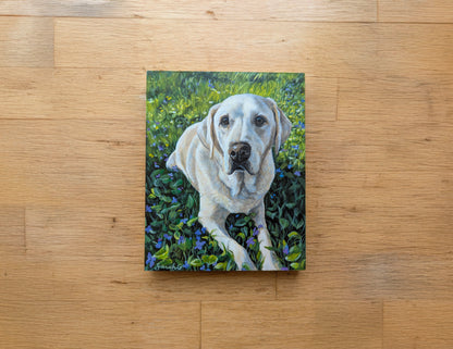Custom Pet Portraits on Wood