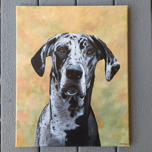 Custom Pet Portraits on Canvas
