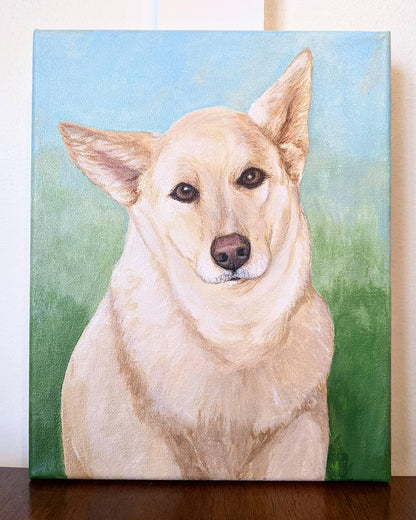 Custom Pet Portraits on Canvas