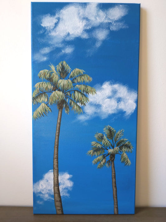 Blue skies and palm trees 2 | 10X20