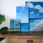 Where the water meets the sky | 10X20 canvas painting