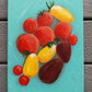 Garden tomatoes | 9X12 canvas painting