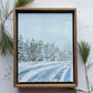 Winter landscape framed painting | 4