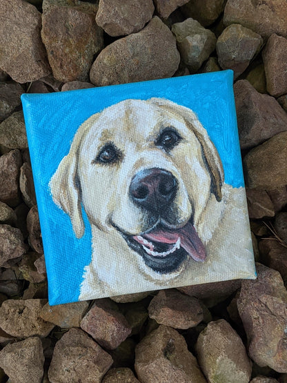 Custom Pet Portraits on Canvas