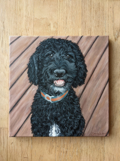 Custom Pet Portraits on Canvas