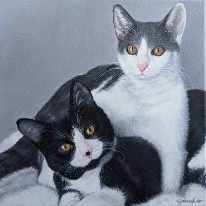 Custom Pet Portraits on Canvas