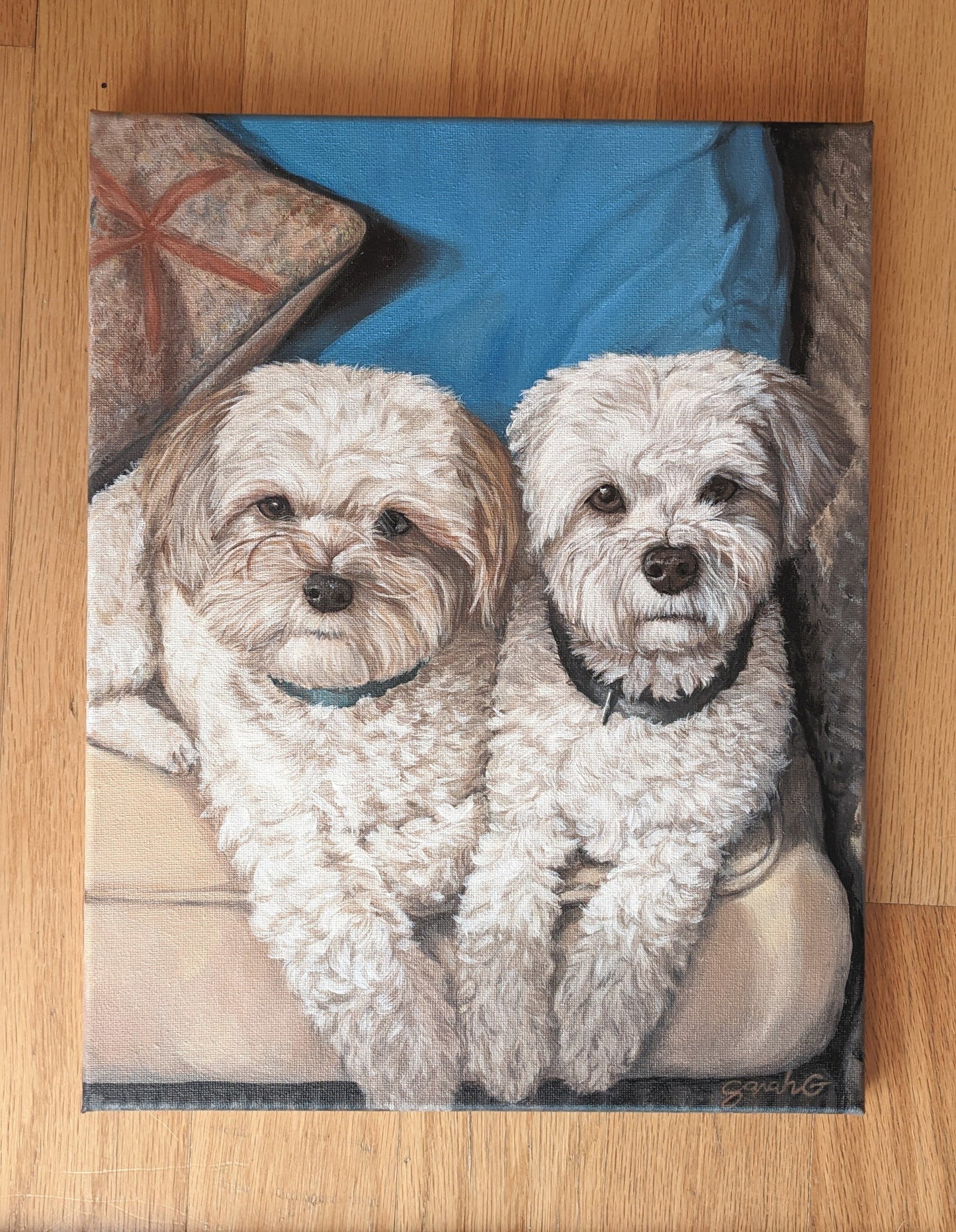 Custom Pet Portraits on Canvas